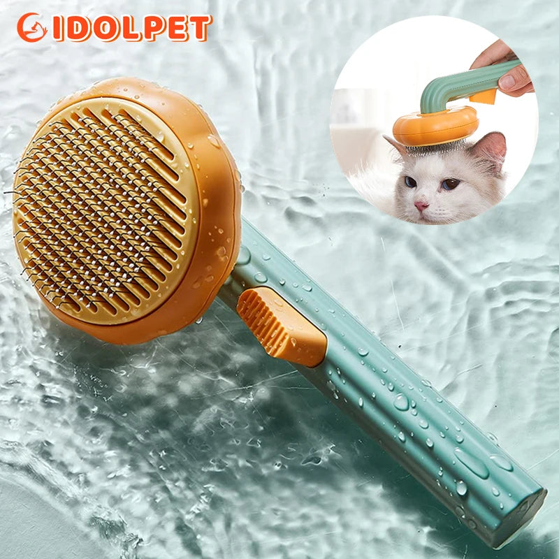 Pumpkin Pet Brush